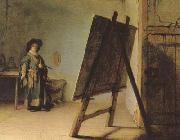 The Aristst in his Studio (mk08) Rembrandt